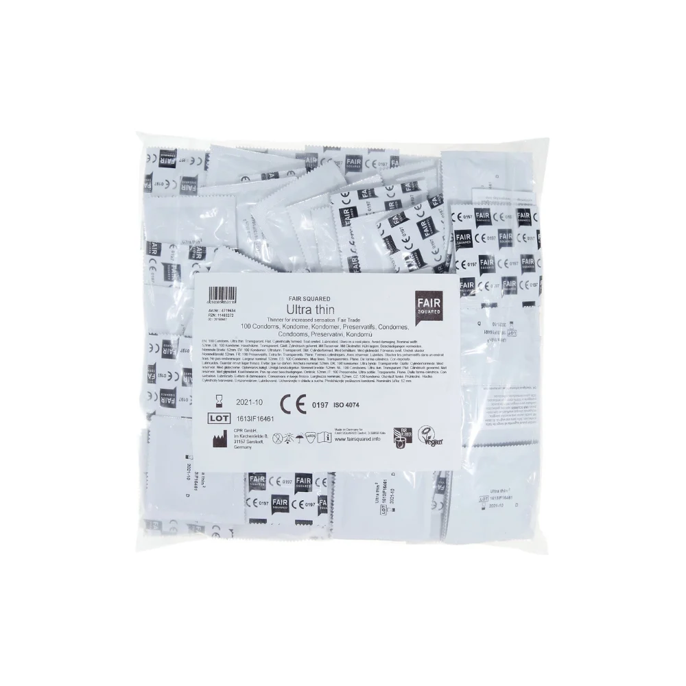 Fair squared Preservativi Ultra Sottili 100 pezzi