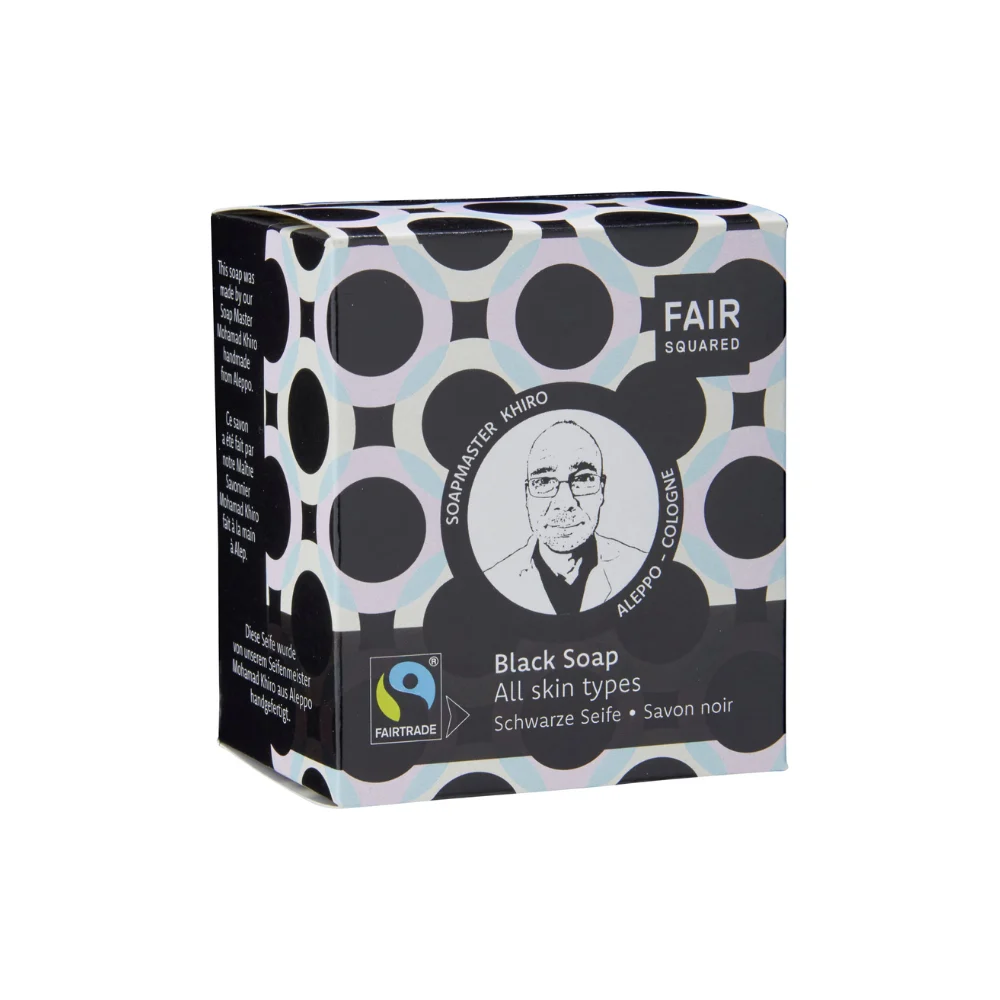 Fair squared Sapone viso nero 160 g