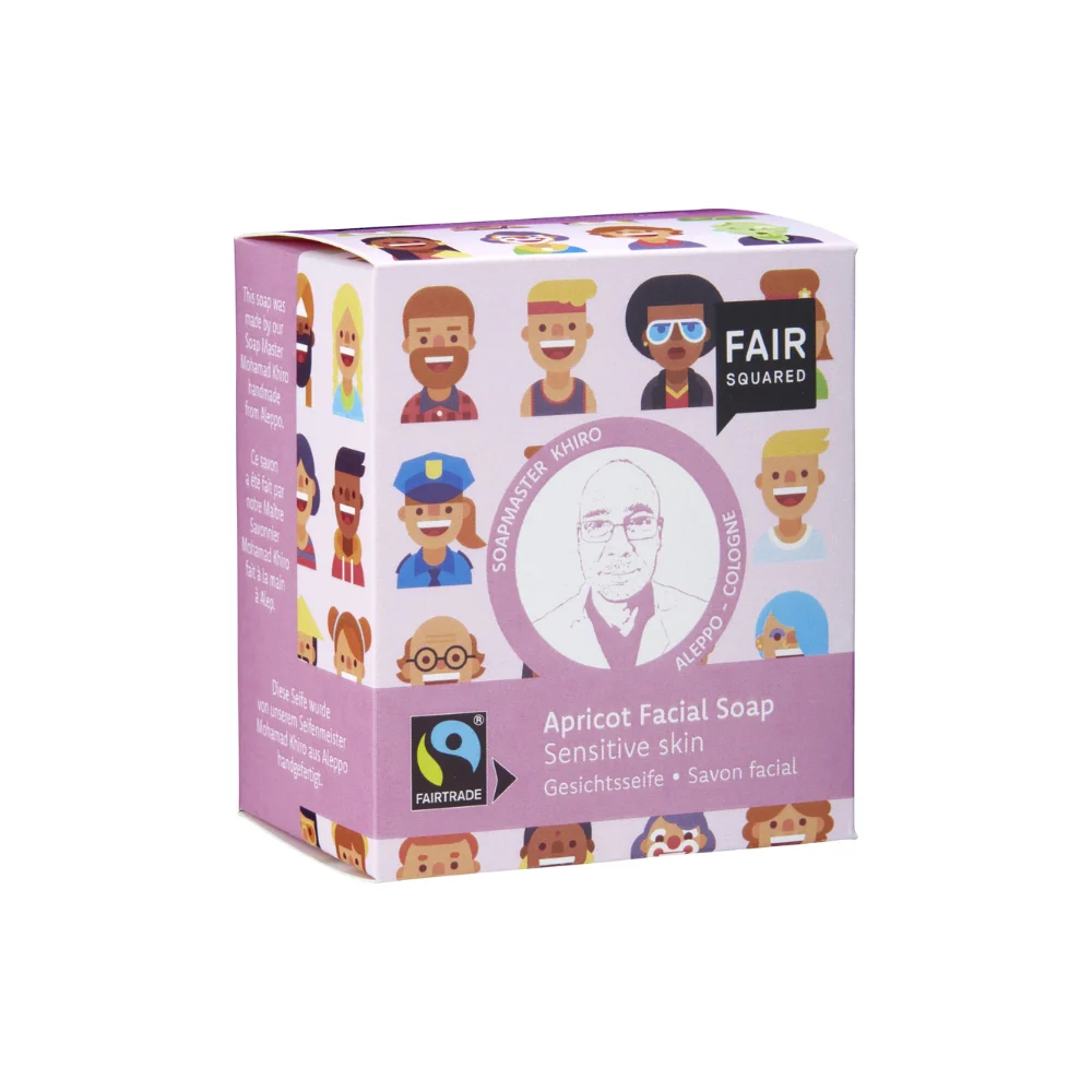 Fair squared Sapone viso all'albicocca 160 g