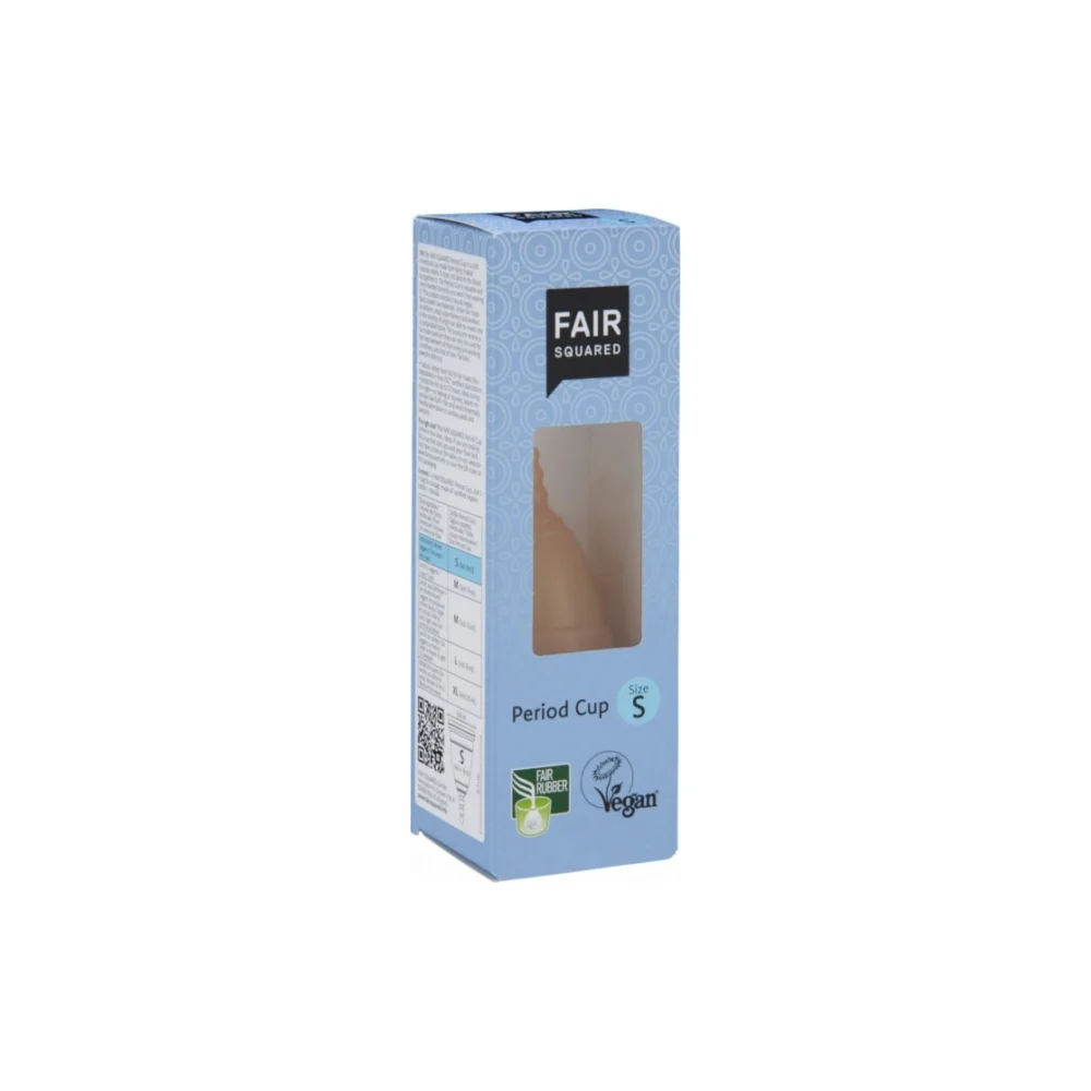 Fair squared Coppetta mestruale S color naturale