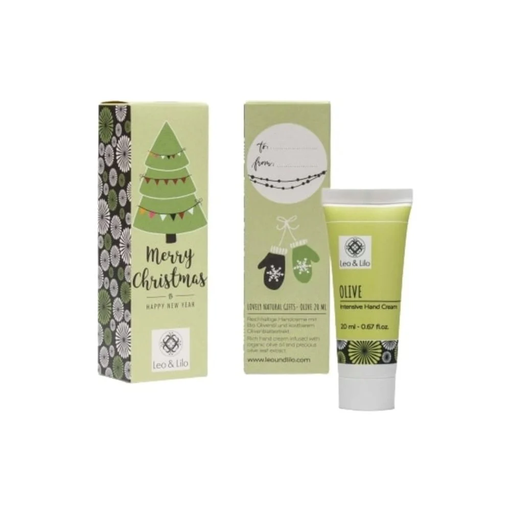 Leo & lilo Crema Mani "Buon Natale" Olive (20 ml)