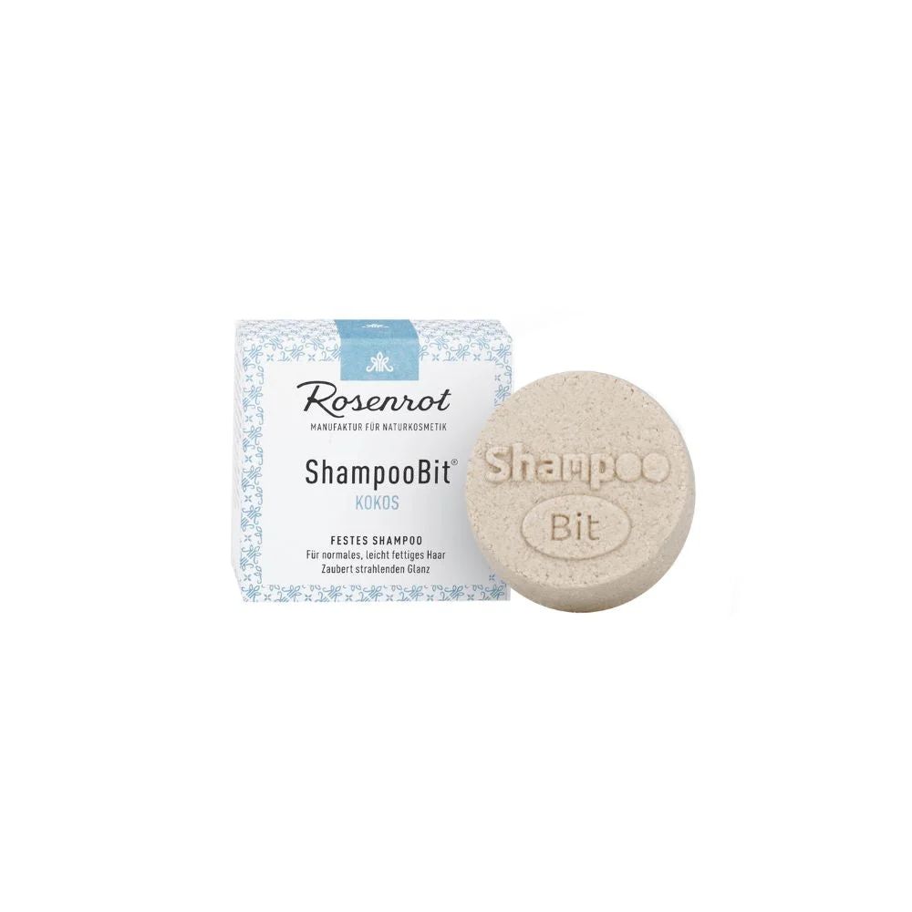 Rosenrot ShampooBit® Shampoo Solido al Cocco, 60 g
