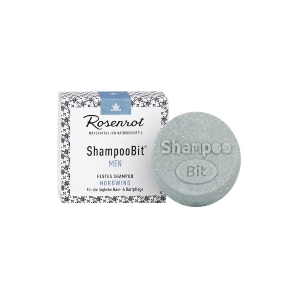 Rosenrot ShampooBit® Shampoo Solido uomo "Vento del Nord