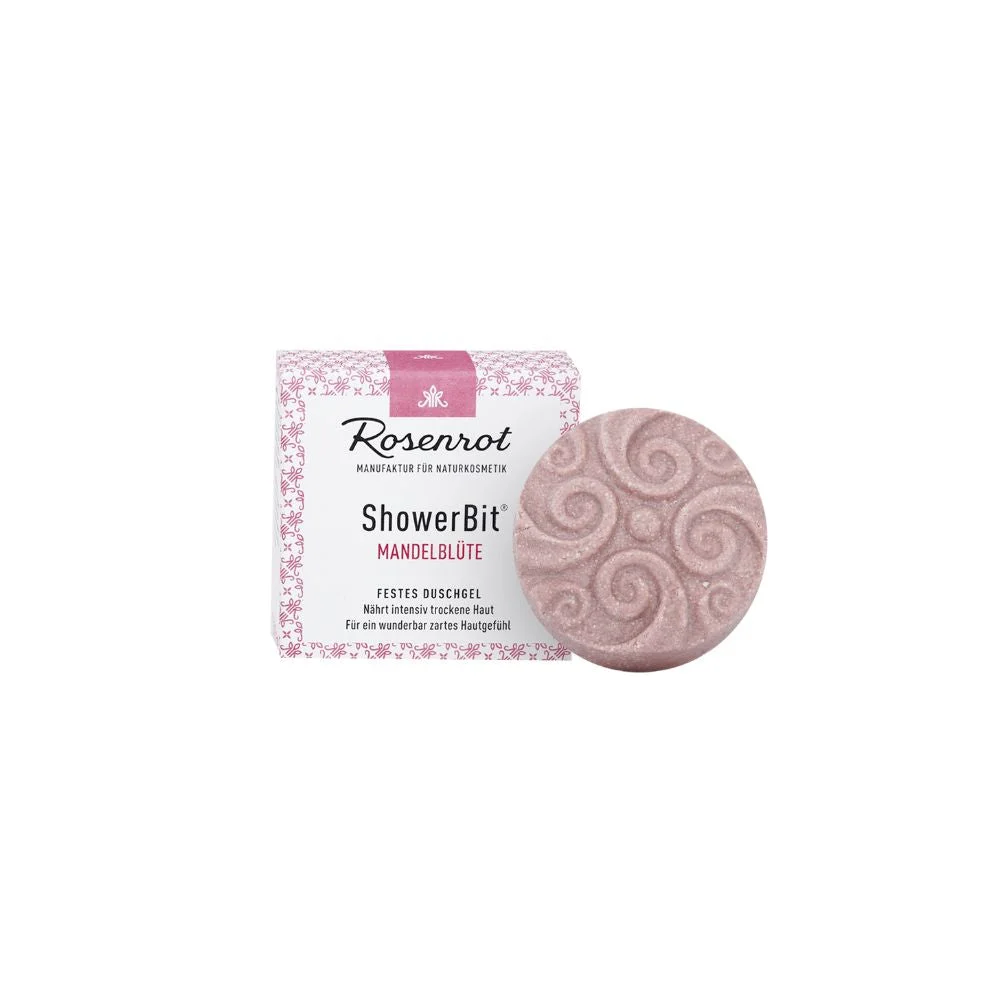 Rosenrot Showerbit® Gel Doccia Solido ai Fiori di Mandorlo, 60 g