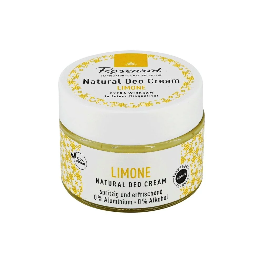Rosenrot Deodorante in Crema, Limone (50 g)