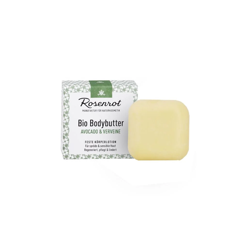 Rosenrot Burro Corpo Bio all'Avocado & Verbena, 70 g