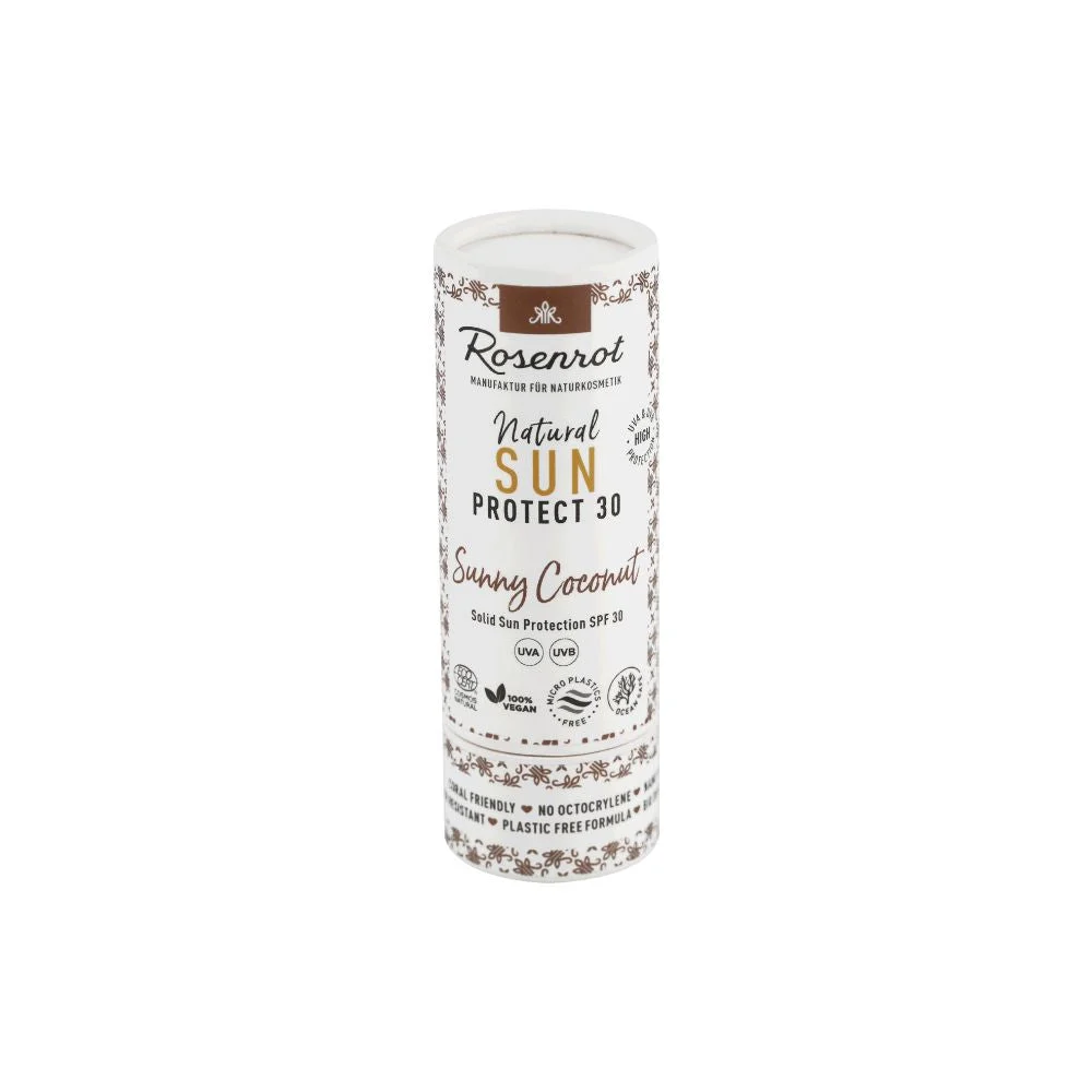 Rosenrot Stick Solare SPF 30, Sunny Coconut (50 g)