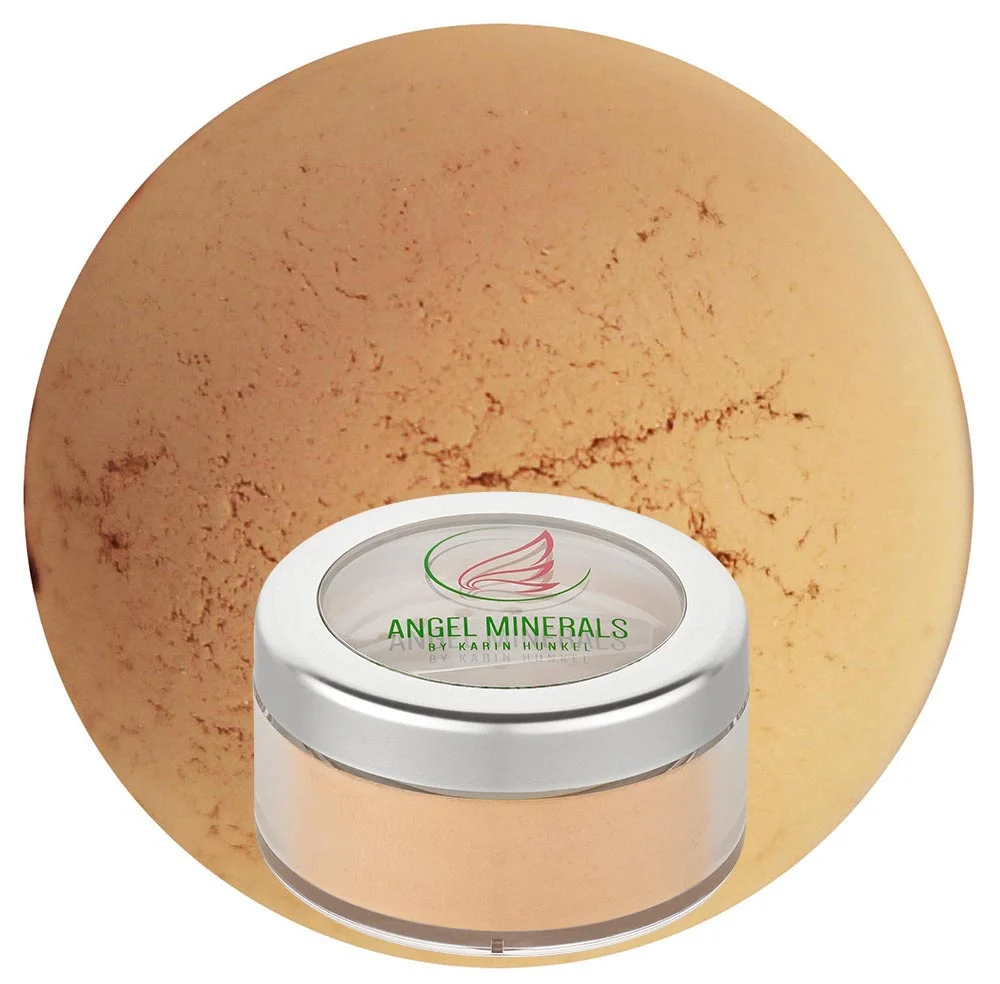 Angel minerals Fondotinta speciale anti-lucidità Minisize Warm (2 g)