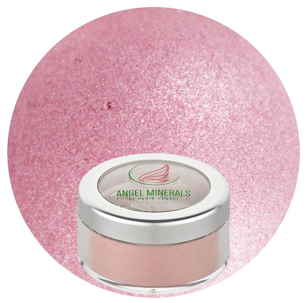 Angel minerals Mineral Rouge Cool Rose Glossy (2 g) Blush naturale
