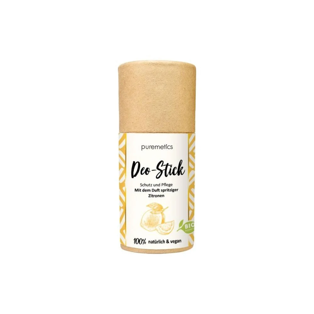 Puremetics Deodorante Stick al Limone, 50 g