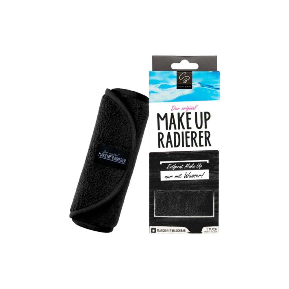 Make up radierer Panno Detergente Zero Rifiuti, nero eco-edition