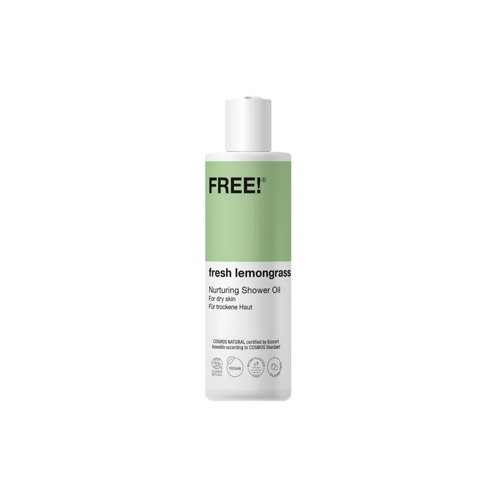 Free! organics Olio Doccia Nutriente Citronella Fresca 150 ml