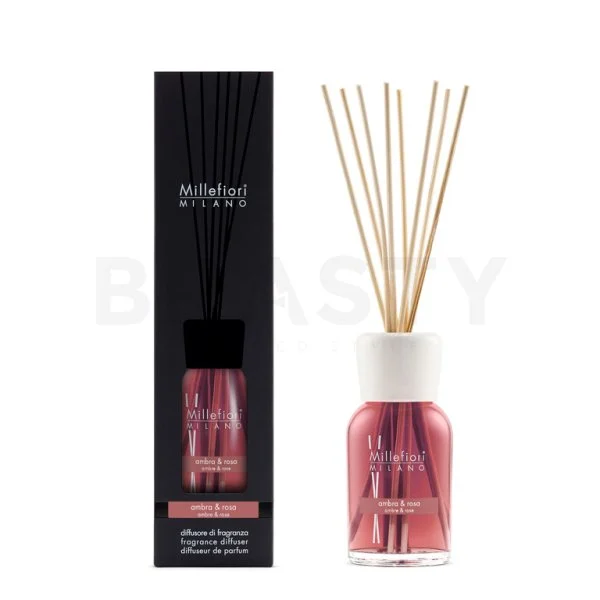 Diffusore Millefiori Milano Ambra & Rosa 250 ml