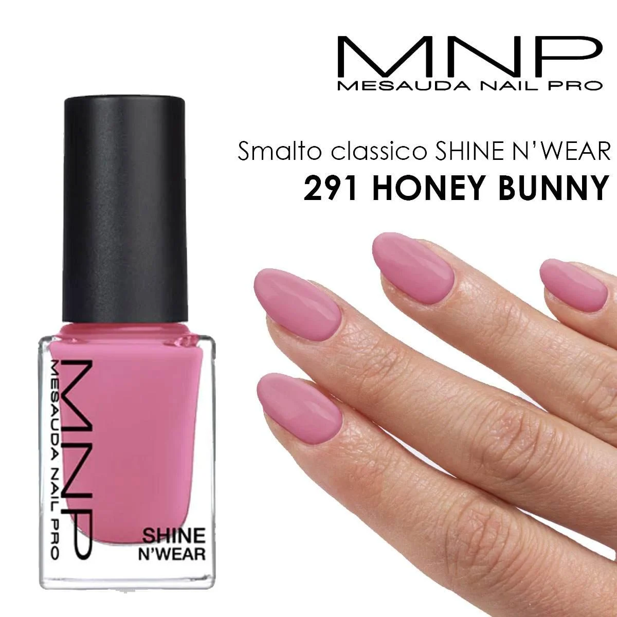 Mnp smalto classico shine n' wear 291 coniglietto al miele