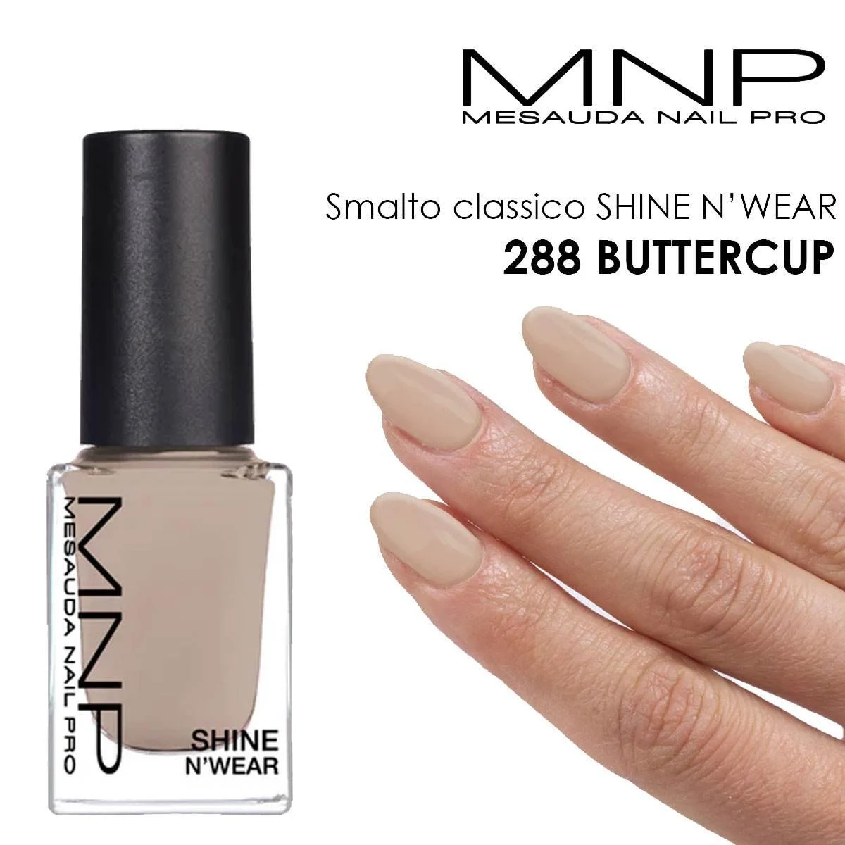 Mnp smalto classico shine n'wear 288 ranuncolo