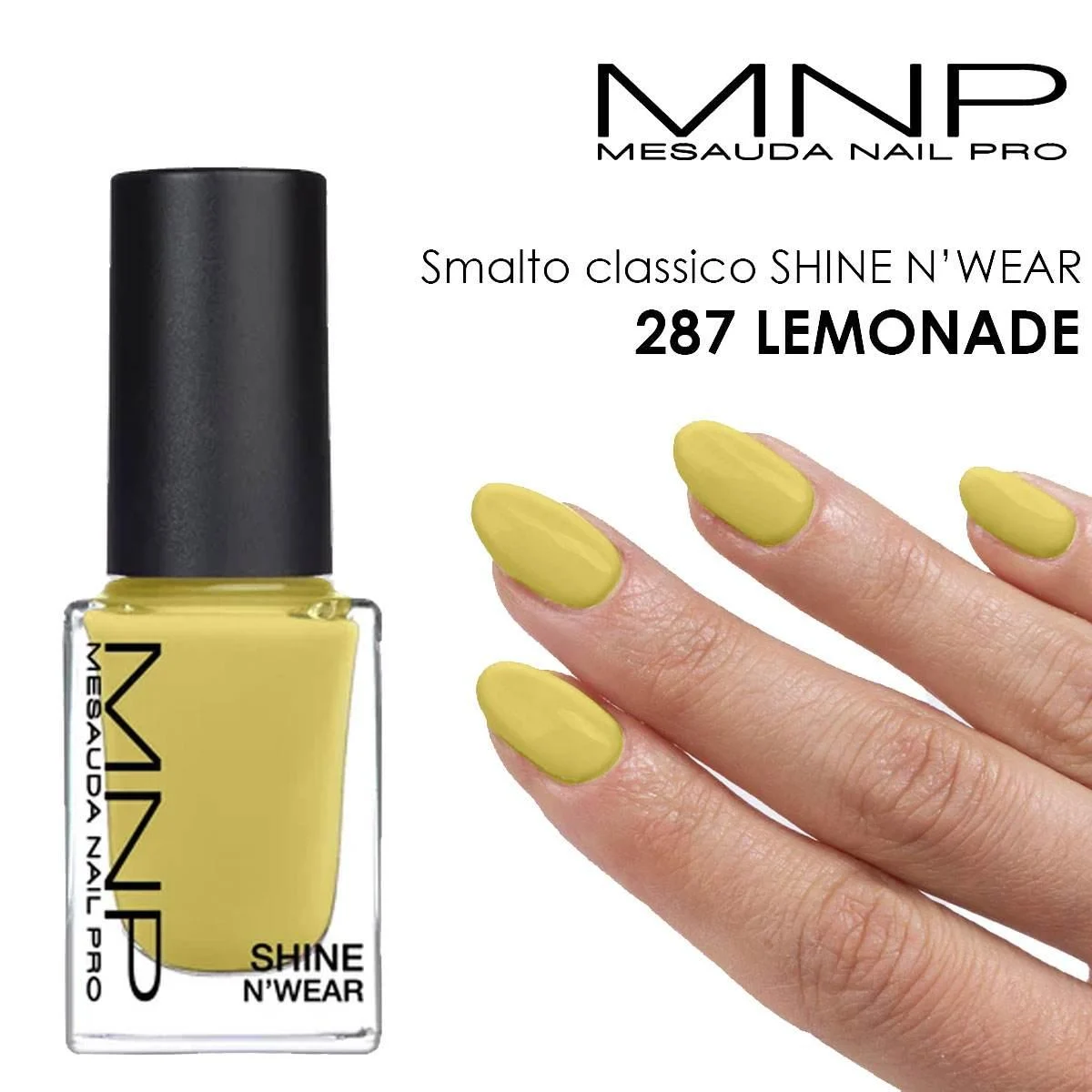 Mnp smalto classico shine n'wear 287 limonata