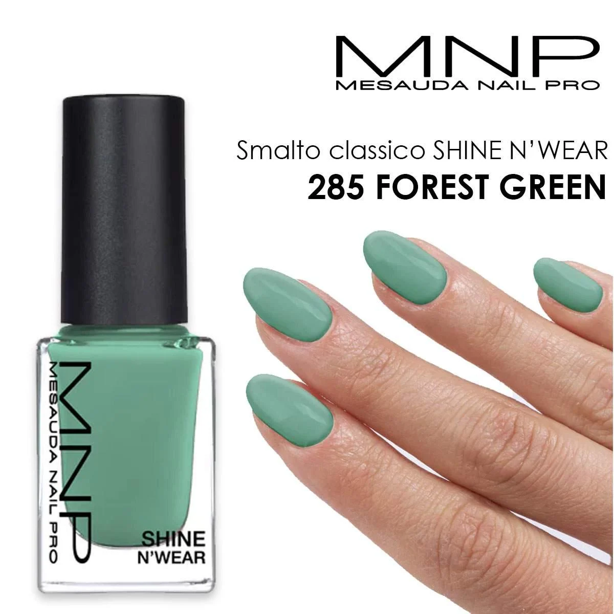 Mnp smalto classico shine n'wear 285 verde bosco
