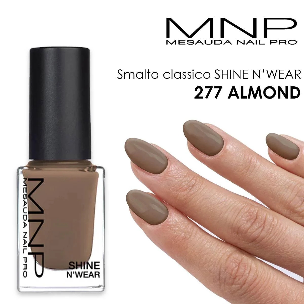Mnp smalto classico shine n'wear 277 mandorla