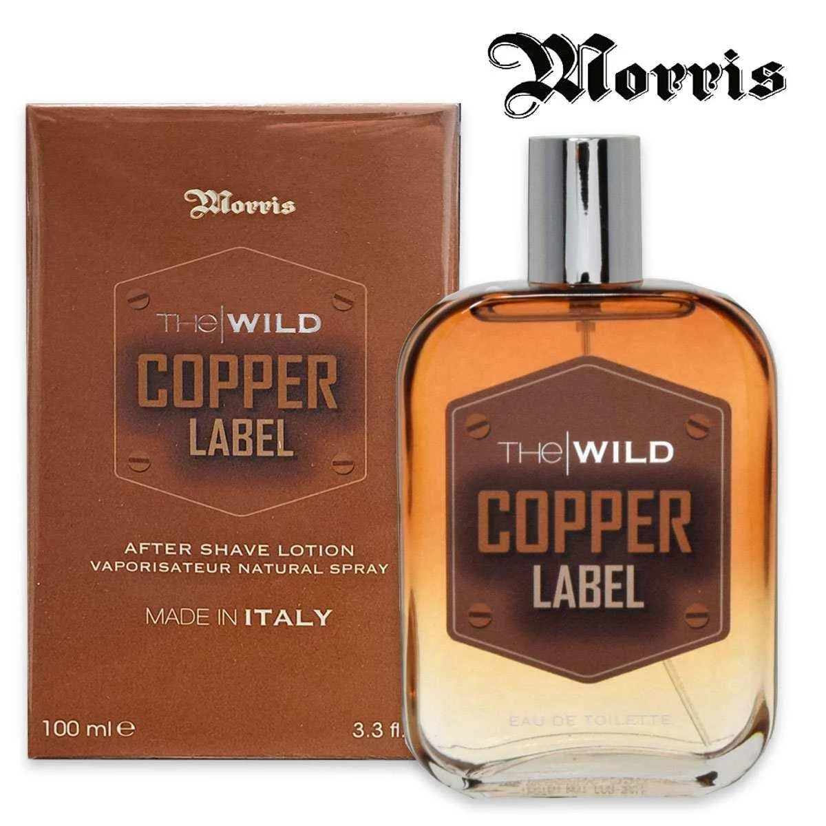 Morris the wild man label rame dopobarba 100 ml