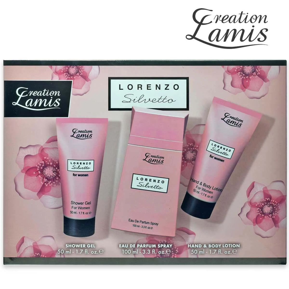 Creation lamis cofanetto lorenzo silvetto 3 pezzi