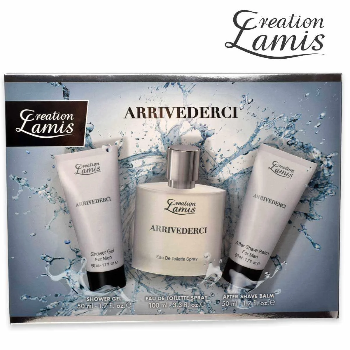 Creation lamis cofanetto arrivederci 3 pezzi