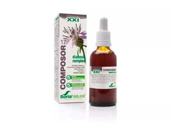 Soria Composor 17 Diabesil Complex 21st Century 50ml