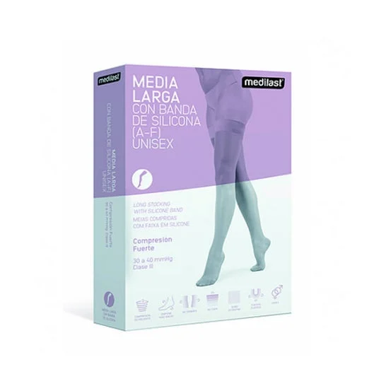 Medilast Calza 602 con Punta Beige G 1 Paio