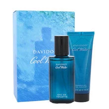 Davidoff Cofanetto regalo Cool Water Man eau de toilette 40 ml e gel doccia rinfrescante Cool Water Man 75 ml