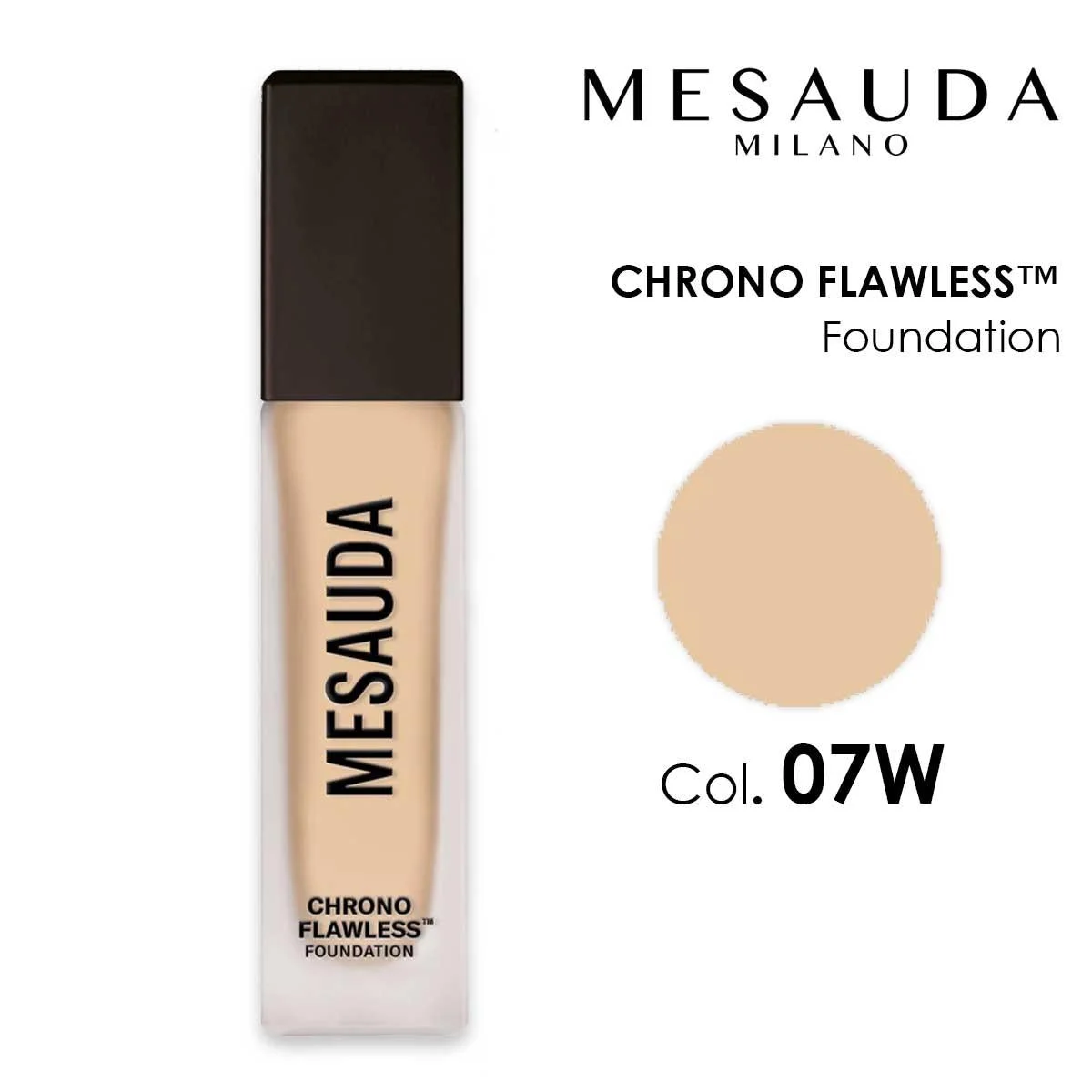 Mesauda fondotinta chrono flawless 07w
