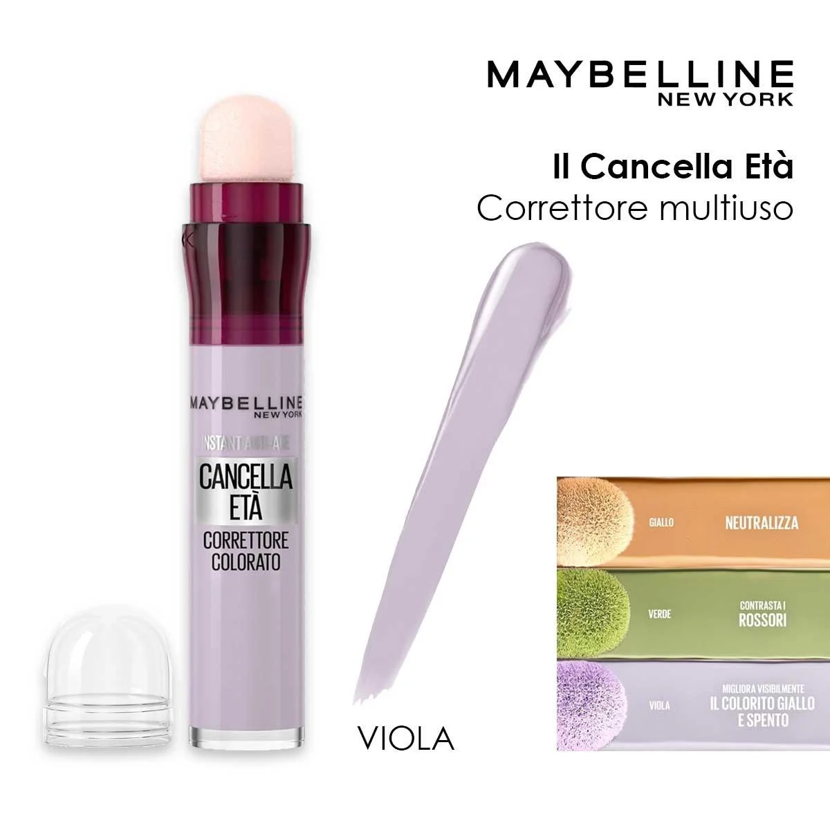 Maybelline correttore instant anti-age viola