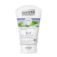 Lavera Lavaggio, scrub, maschera 3v1 - 125 ml