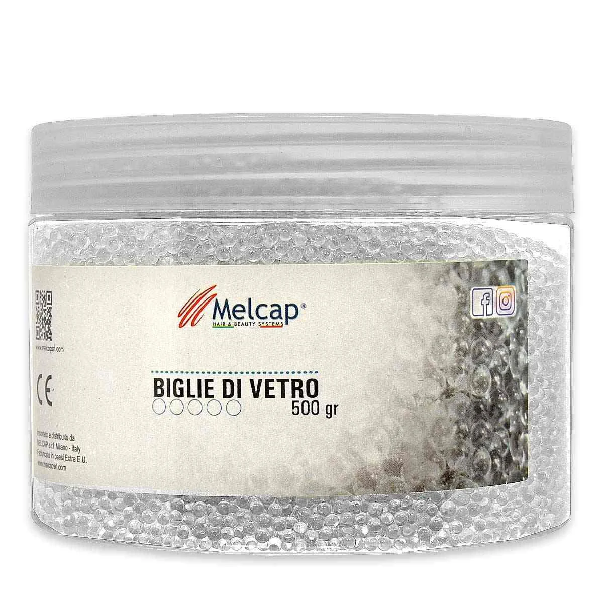 Melcap biglie di vetro confezione da 500 gr