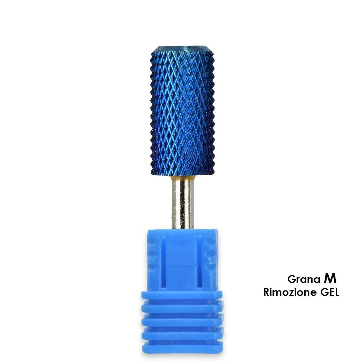 Melcap punta fresa tungsteno forma cilindro grana m per rimozione gel