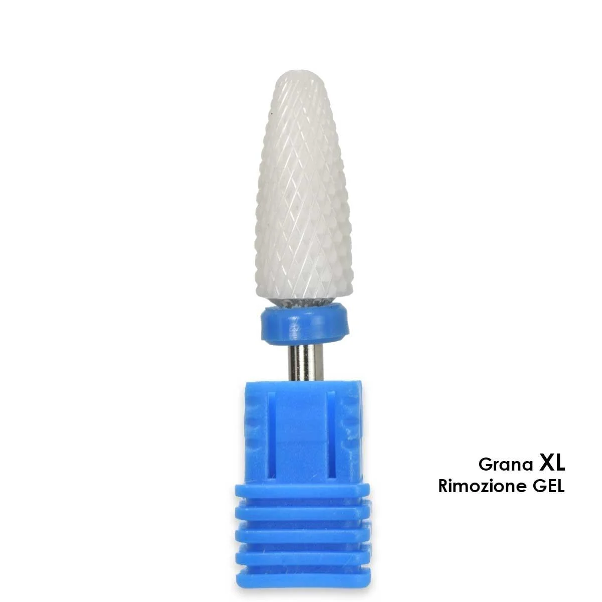 Melcap punta fresa ceramica forma shark grana xl per rimuovere il gel