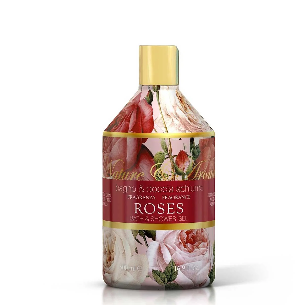 Rudy Nature & Arome bagno & doccia crema 500 ml rose
