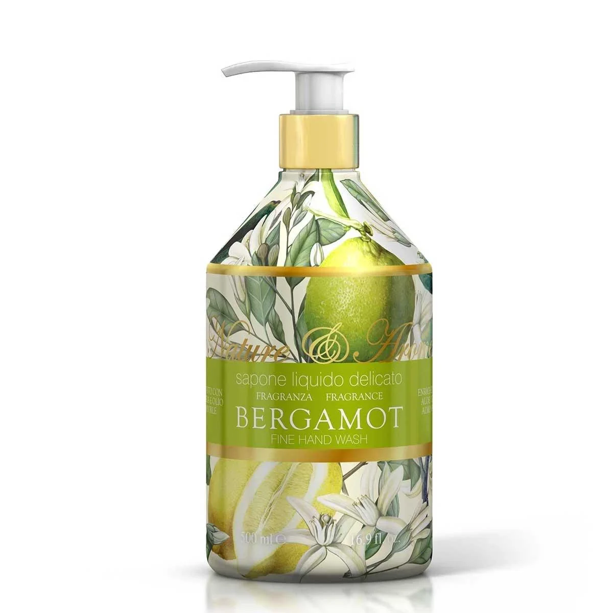 Rudy Nature & Arome sapone liquido 500 ml bergamotto