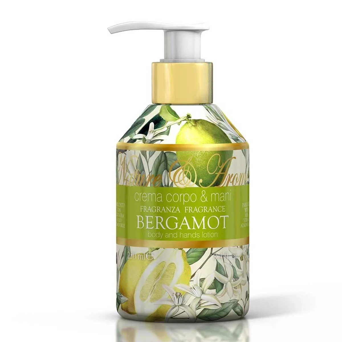 Rudy Nature & Arome crema mani & corpo 250 ml bergamotto
