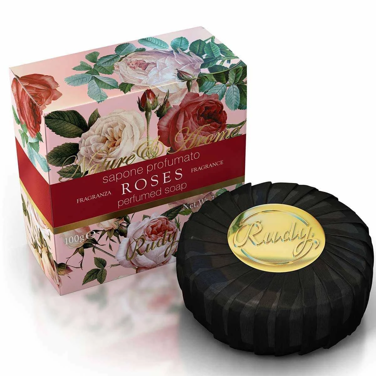 Rudy Nature & Arome sapone solido 100 gr rose