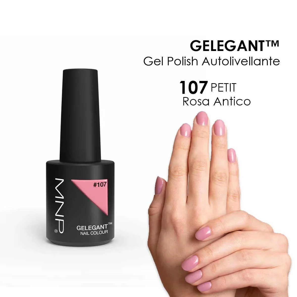 MNP MESAUDA GELEGANT Smalto in gel 8ml 107 Petit