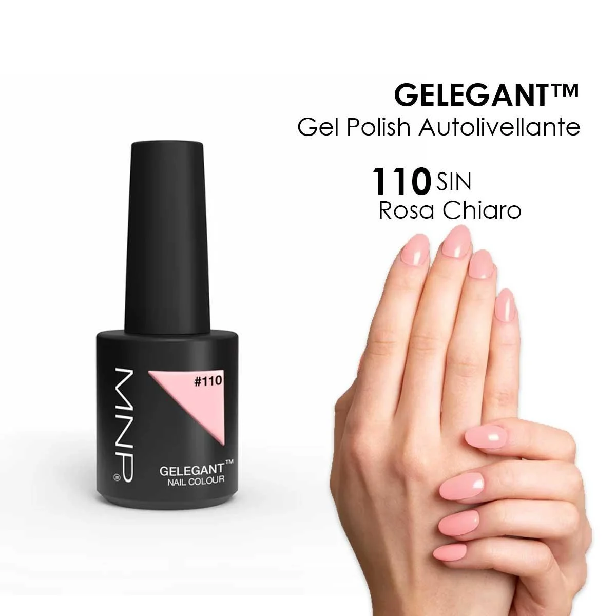 MNP MESAUDA GELEGANT Smalto in gel 8ml 110 Sin