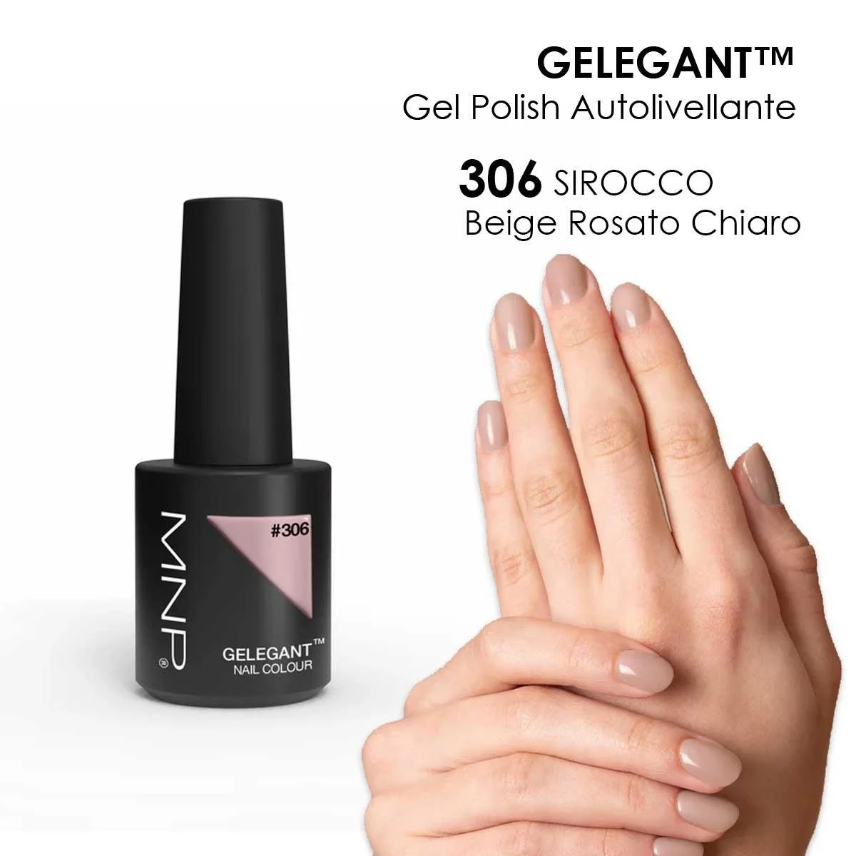MNP MESAUDA GELEGANT Smalto in gel 8ml 306 Scirocco