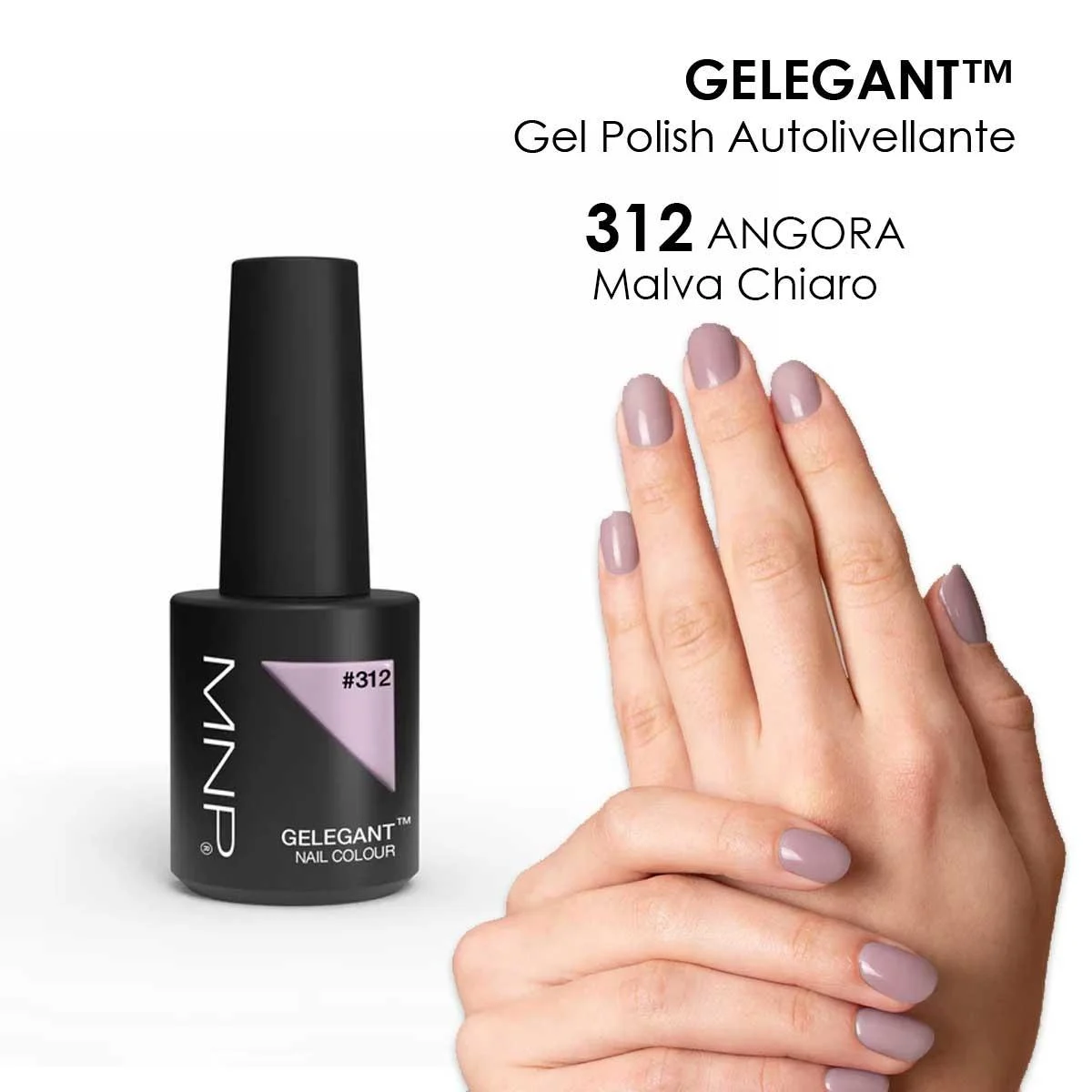 MNP MESAUDA GELEGANT Smalto in gel 8ml 312 Angora