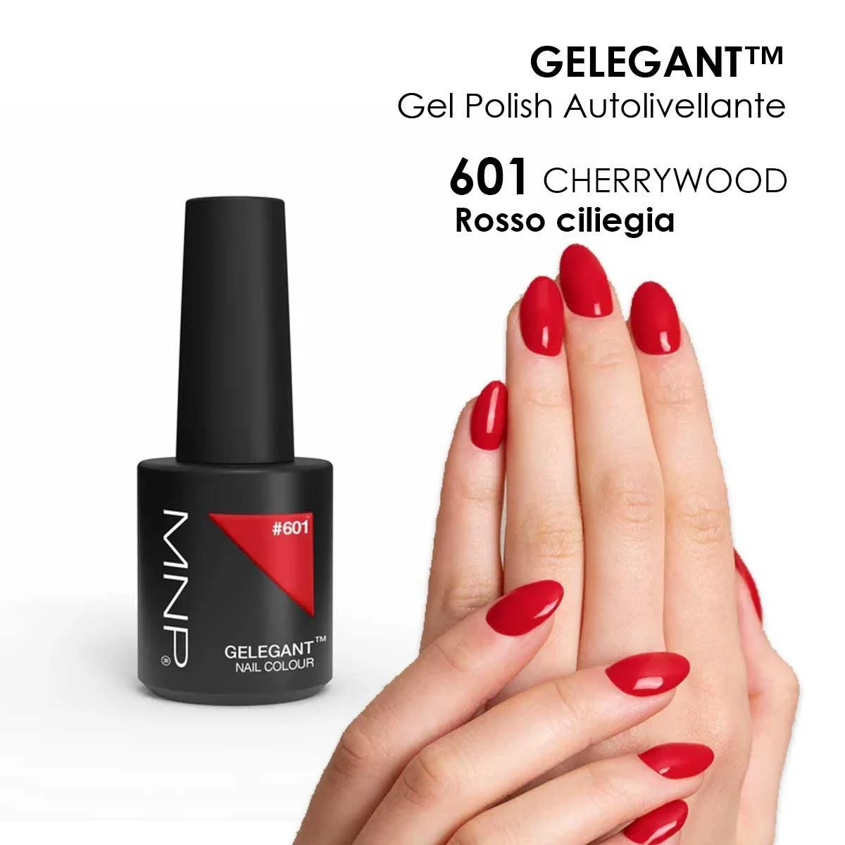MNP MESAUDA GELEGANT Smalto in gel 8ml 601 Cherrywood