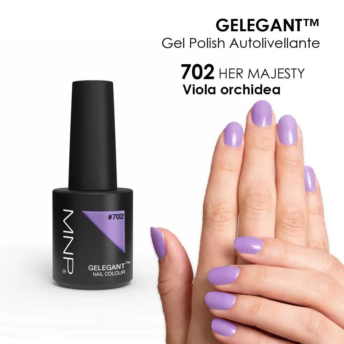 MNP MESAUDA GELEGANT Smalto in gel 8ml 702 Her Majesty