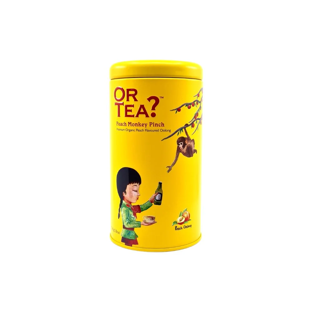 Or tea? Monkey Pinch Peach Oolong BIO, Barattolo 80 g