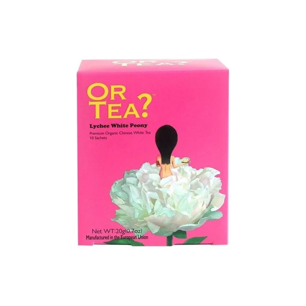 Or tea? Litchi Bio Peonia Bianca, bustine - box da 10 pezzi