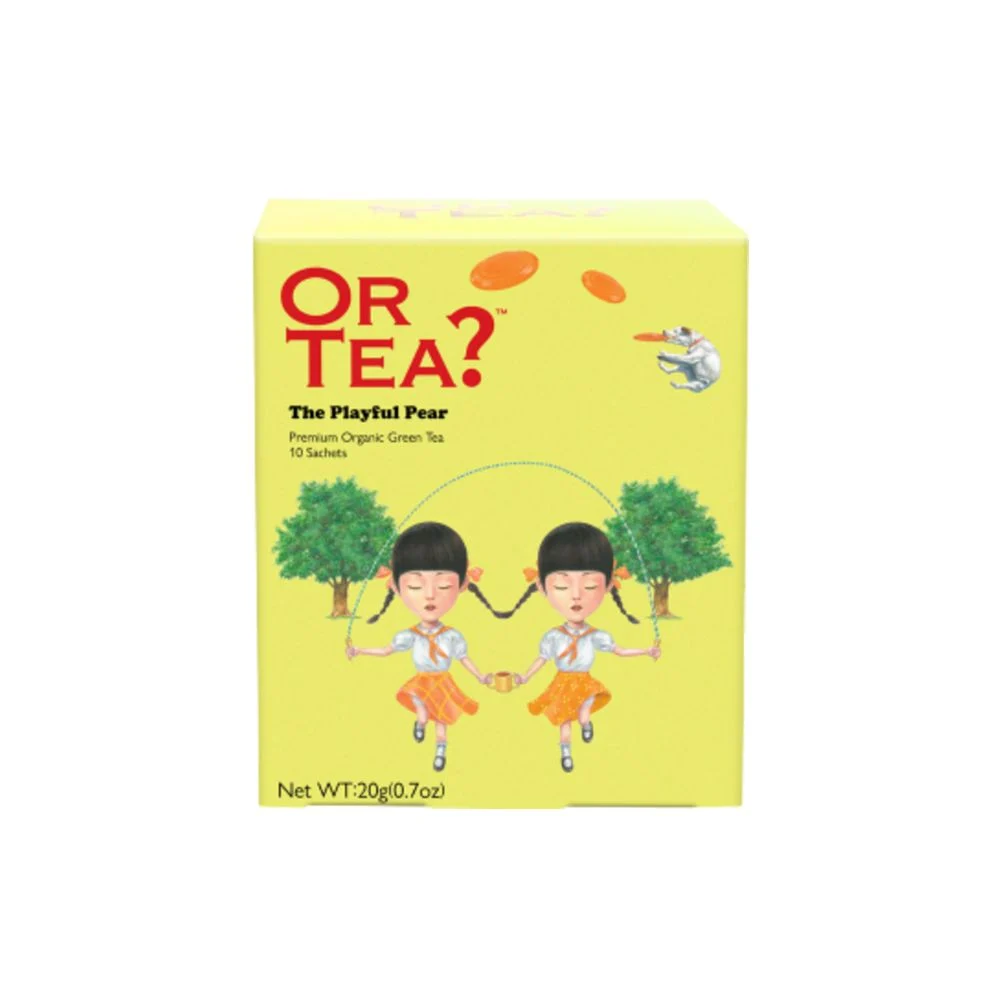 Or tea? The Playful Pear Bio, Set di bustine 10 pezzi (20 g)