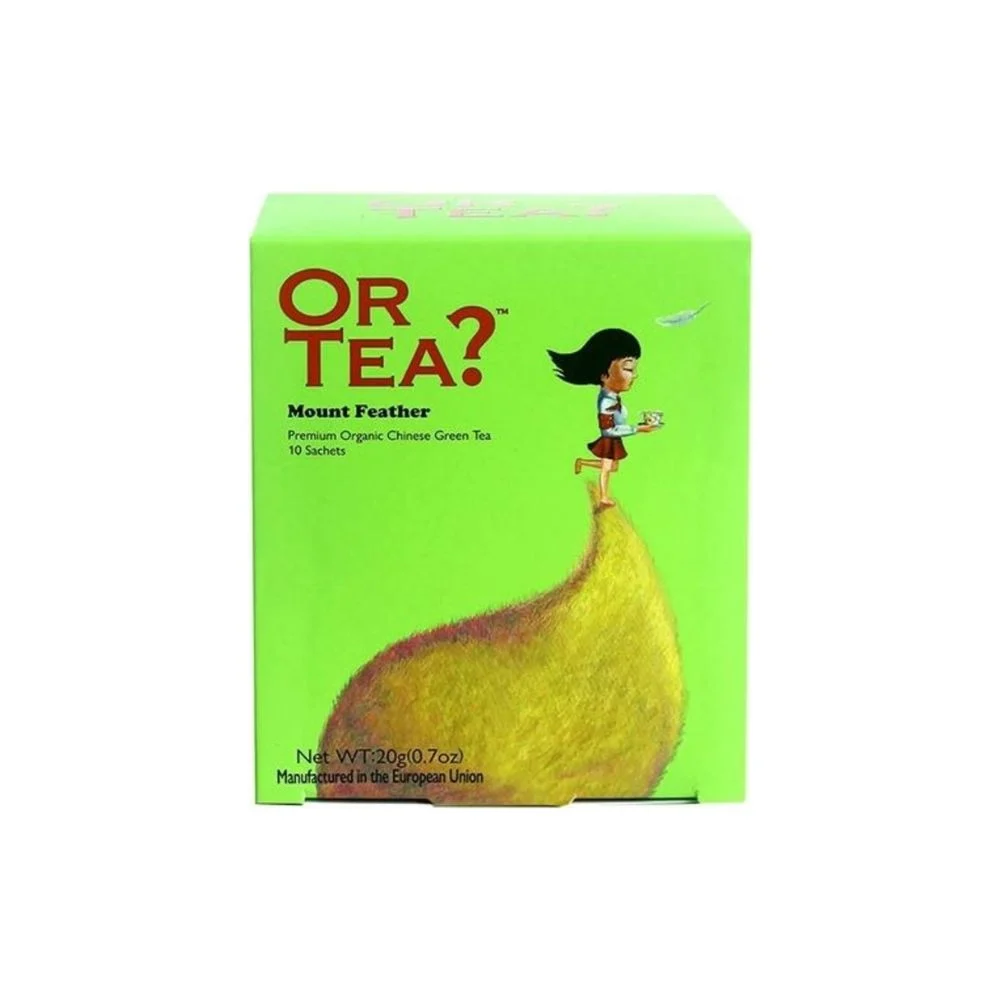 Or tea? Organic Mount Feather, bustine - box da 10 pezzi
