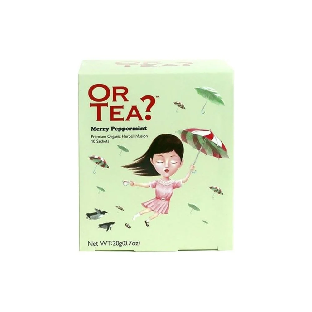 Or tea? Merry Menta piperita, bustine - box da 10 pezzi