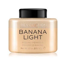 Makeup Revolution Loose Baking Powder Banana Light - Polvere trasparente 32,0 g